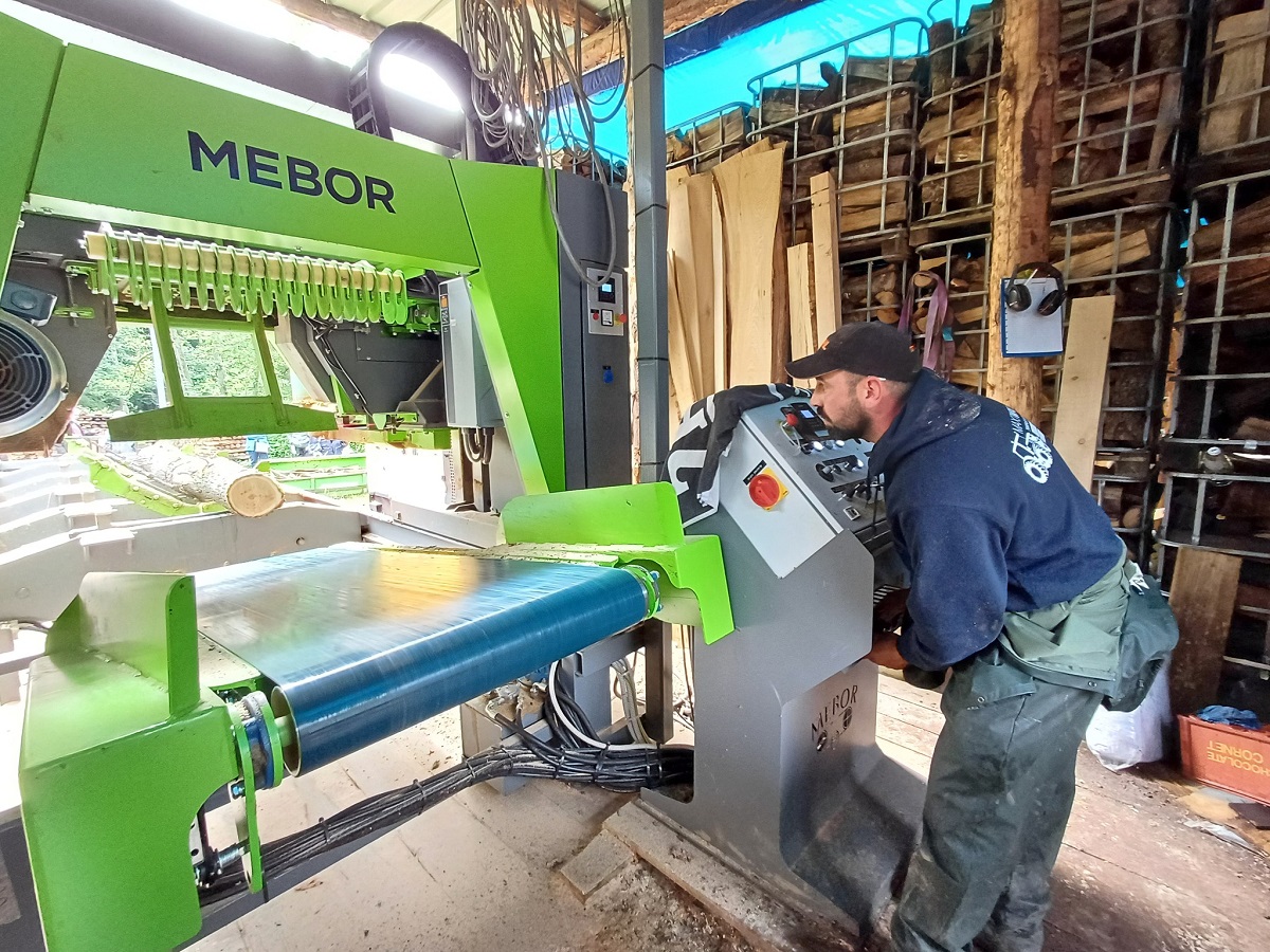 A la (re) découverte d'une scierie artisanale avec Cartelle Bois